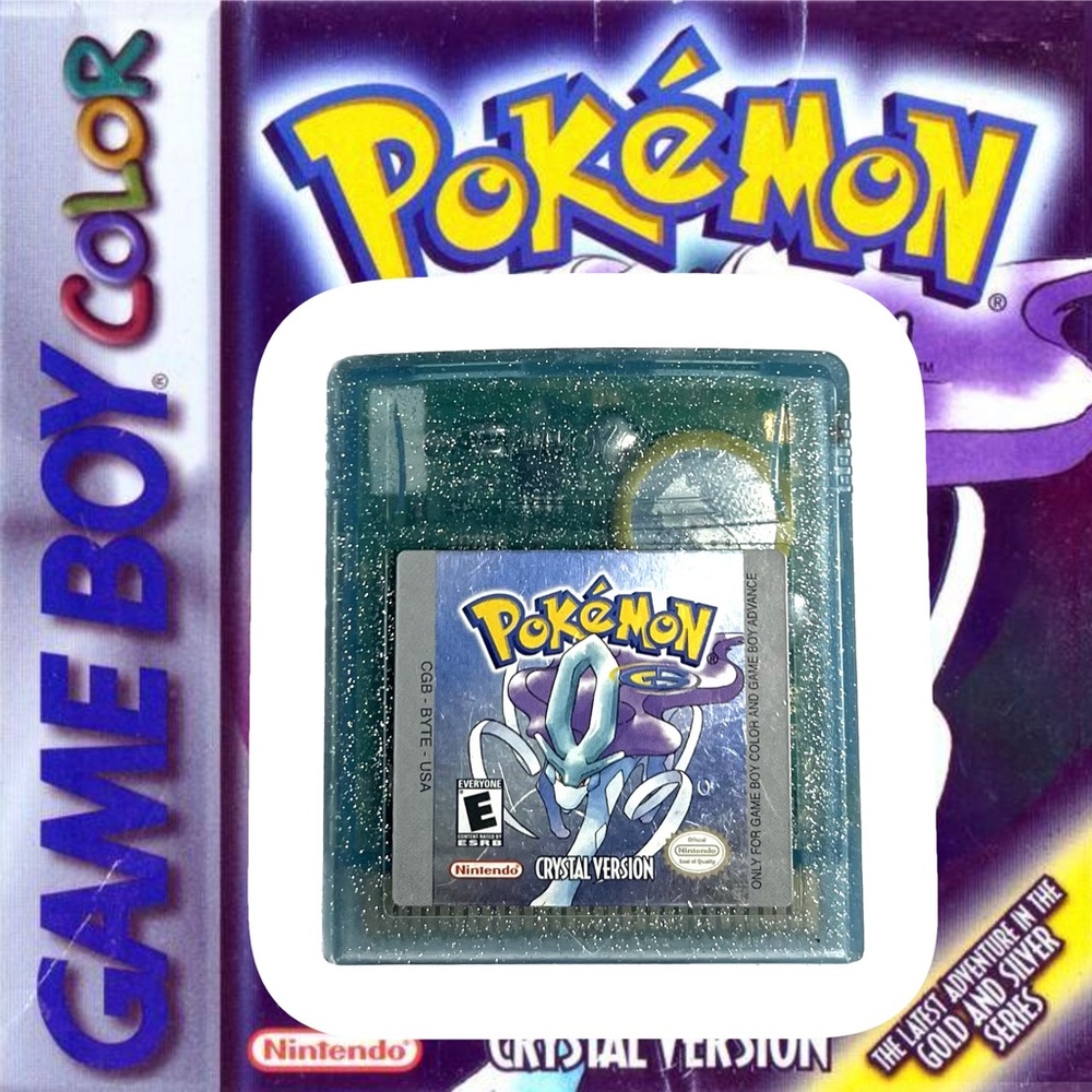 POKÉMON GAME BOY COLOR CRYSTAL VERSION